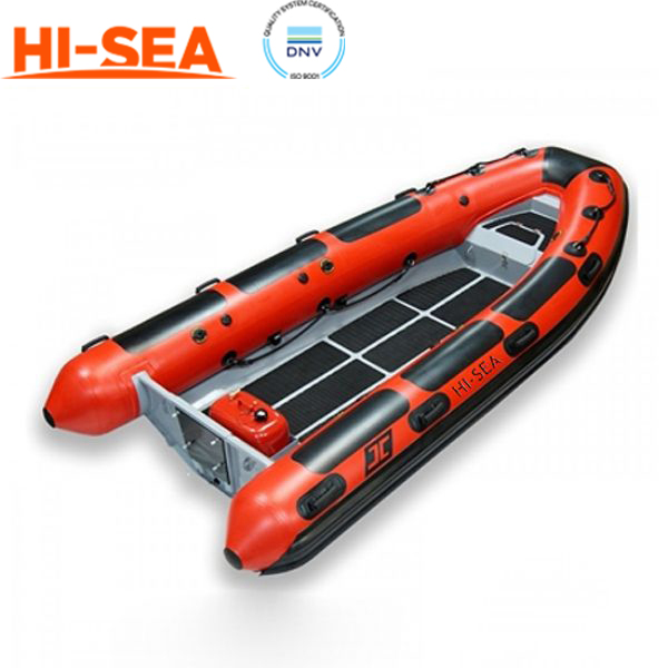 PVC Inflatable Boat With Plywood Floor